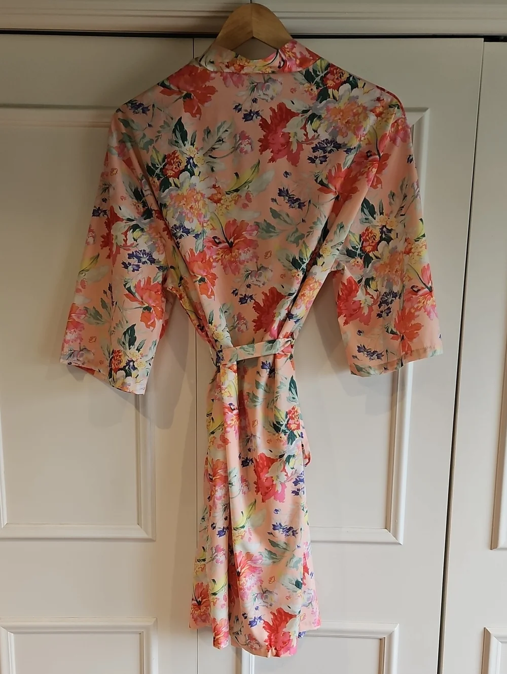 Pink Floral Summer Robe - Picture 4 of 5